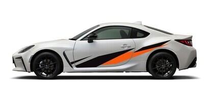 ABSTRACT BODY STRIPE DECAL KIT : TOYOTA GR86