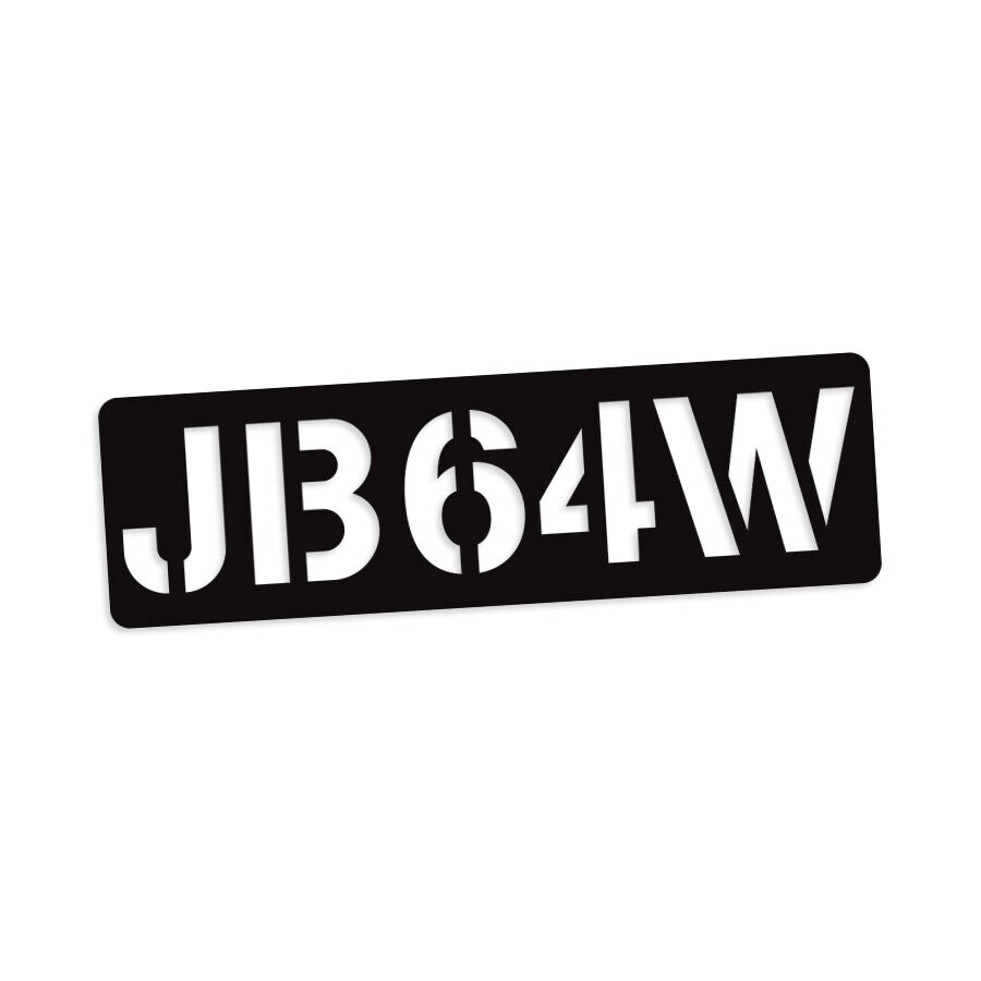 REPRODUCTION JB64W BODY DECAL : SUZUKI JIMNY