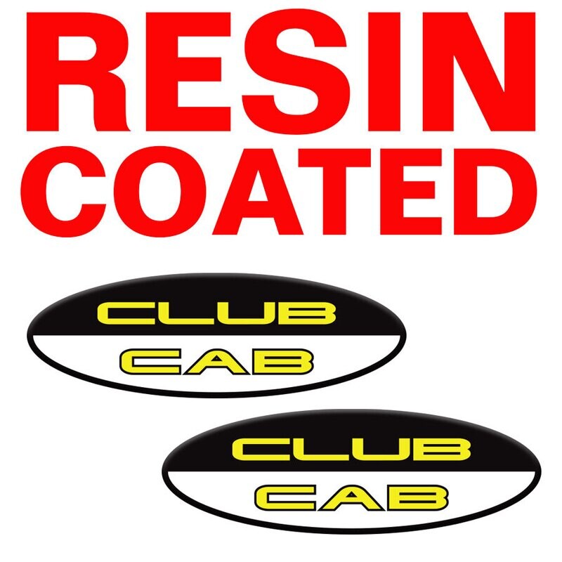 PILLAR EMBLEM SET : CLUB CAB (1996-2006 MK MITSUBISHI TRITON)