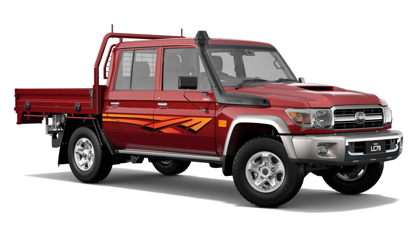 TENTERFIELD BODY STRIPE KIT : J79-SERIES TOYOTA LAND CRUISER (DUAL CAB)
