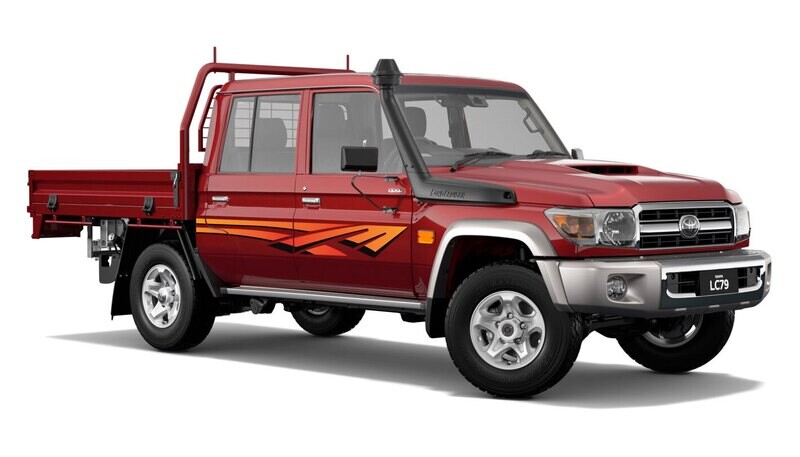 TENTERFIELD BODY STRIPE KIT : J79-SERIES TOYOTA LAND CRUISER (DUAL CAB)