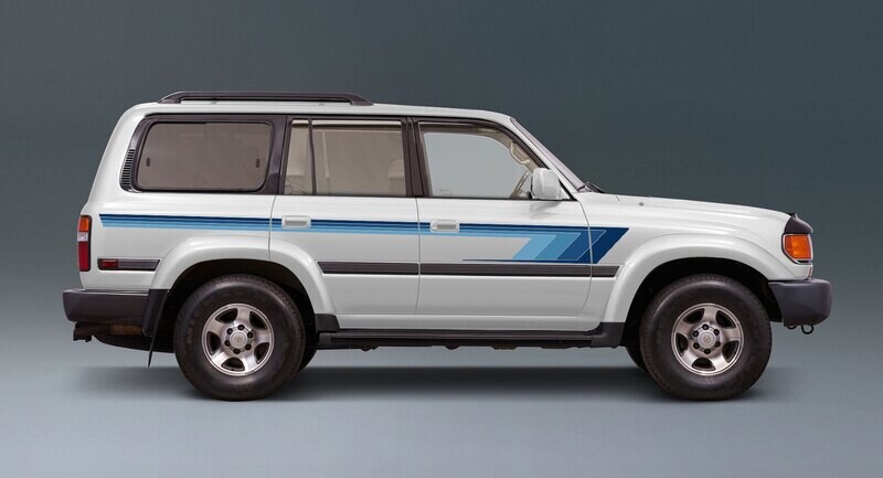 BROOME BODY STRIPE DECAL KIT : 80-SERIES LAND CRUISER (1994-1997)