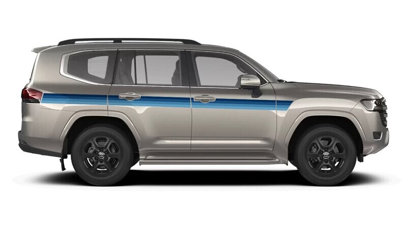 KILSYTH BODY STRIPE DECAL KIT : 300-SERIES TOYOTA LAND CRUISER (LC300)