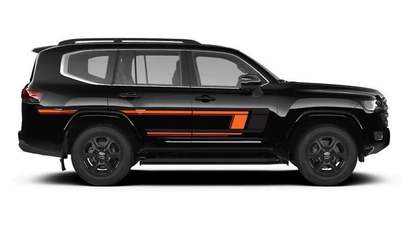 YORK BODY STRIPE DECAL KIT : 300-SERIES LAND CRUISER (LC300)