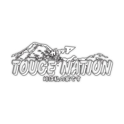 TOUGE NATION MOUNTAIN CLEAR DIE-CUT