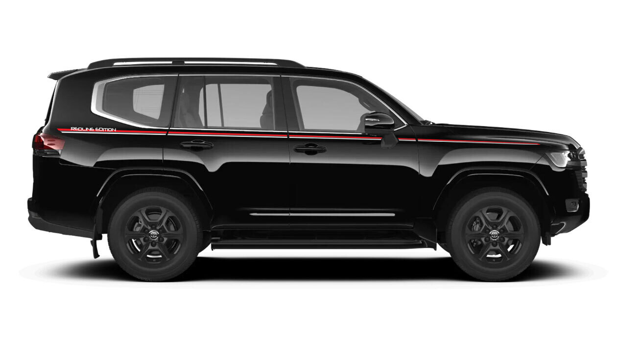 REDLINE EDITION BODY STRIPE DECAL KIT : 300-SERIES TOYOTA LAND CRUISER (LC300)