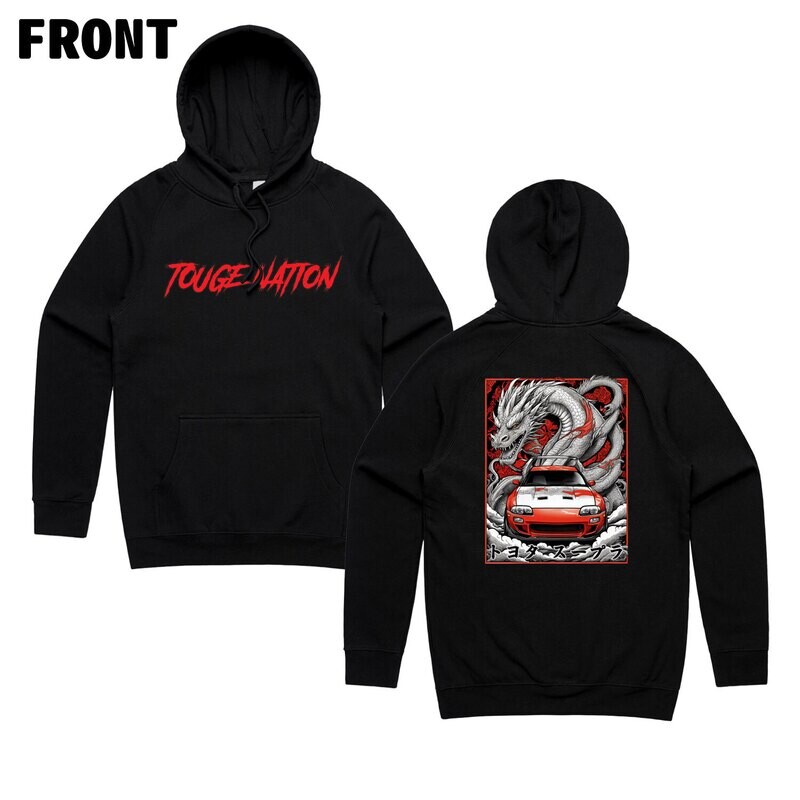 TOUGE NATION DRAGON MK4 SUPRA HOODIE
