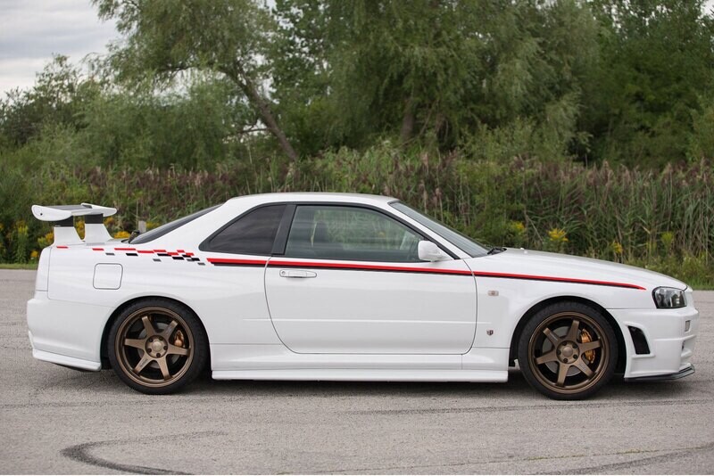 NISMO INSPIRED R-TUNE BODY STRIPE DECAL KIT : NISSAN SKYLINE R34