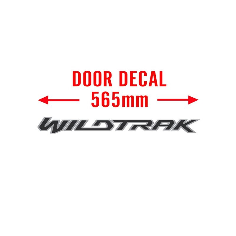 WILDTRAK DOOR DECAL : PX3 FORD RANGER (LIGHT VERSION)