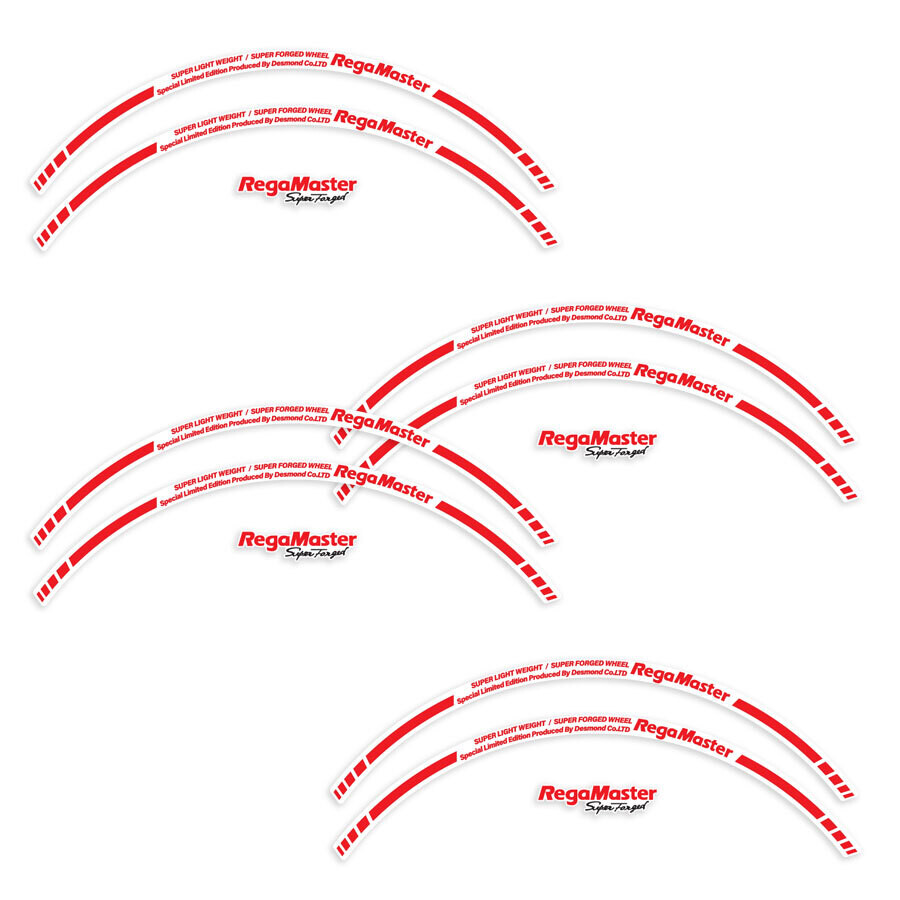 WHEEL RESTORATION DECAL SET : DESMOND REGAMASTER