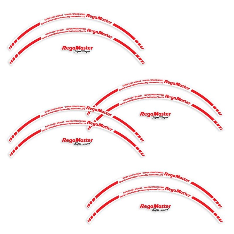 WHEEL RESTORATION DECAL SET : DESMOND REGAMASTER