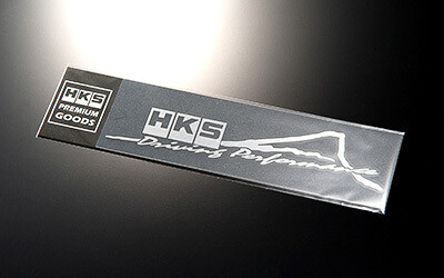 HKS STICKER : FUJIYAMA SILVER