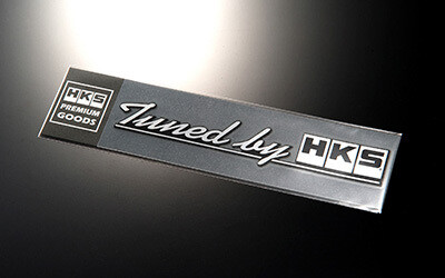 HKS STICKER : TUNED BY HKS (LARGE)