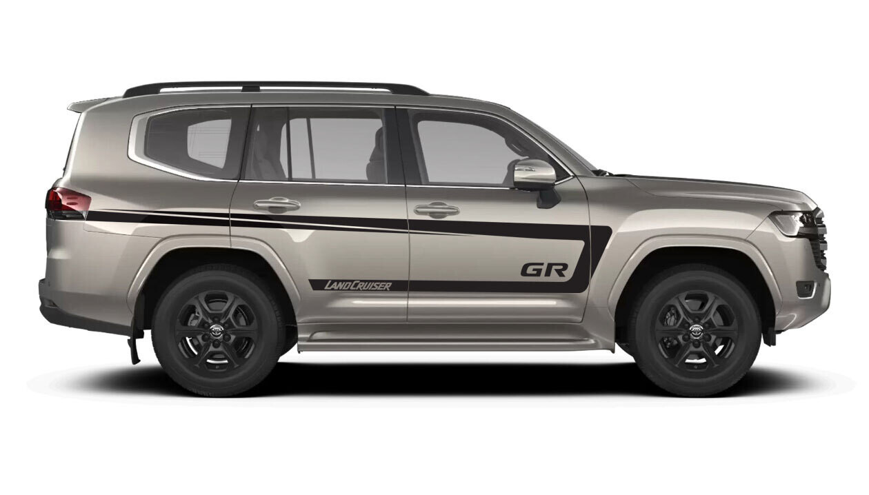 GR-INSPIRED BODY STRIPE DECAL KIT : 300-SERIES TOYOTA LAND CRUISER (LC300)