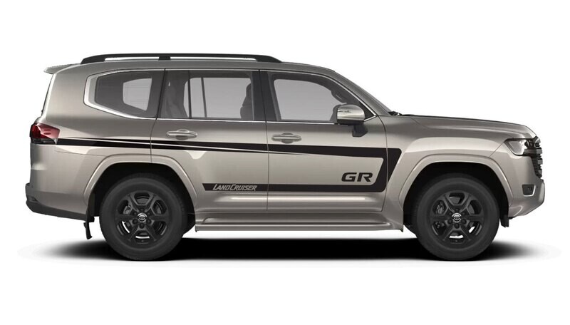 GR-INSPIRED BODY STRIPE DECAL KIT : 300-SERIES TOYOTA LAND CRUISER (LC300)