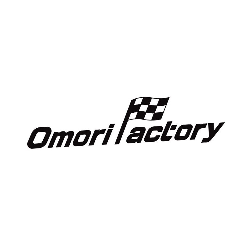 OMORI FACTORY FENDER DECAL : NISSAN SKYINE R34 (100mm)