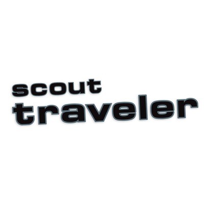 REPRODUCTION BODY DECAL : SCOUT TRAVELER (INTERNATIONAL SCOUT II)