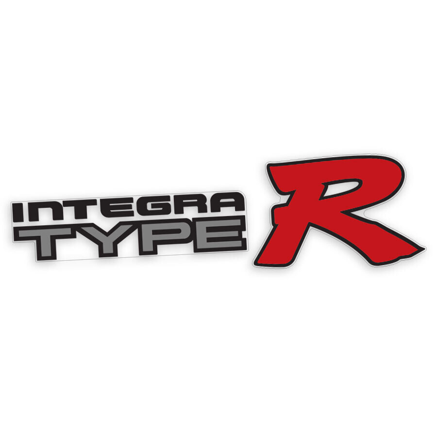TYPE-R SIDE BODY DECAL : HONDA INTEGRA (DC2) (1996-2001)