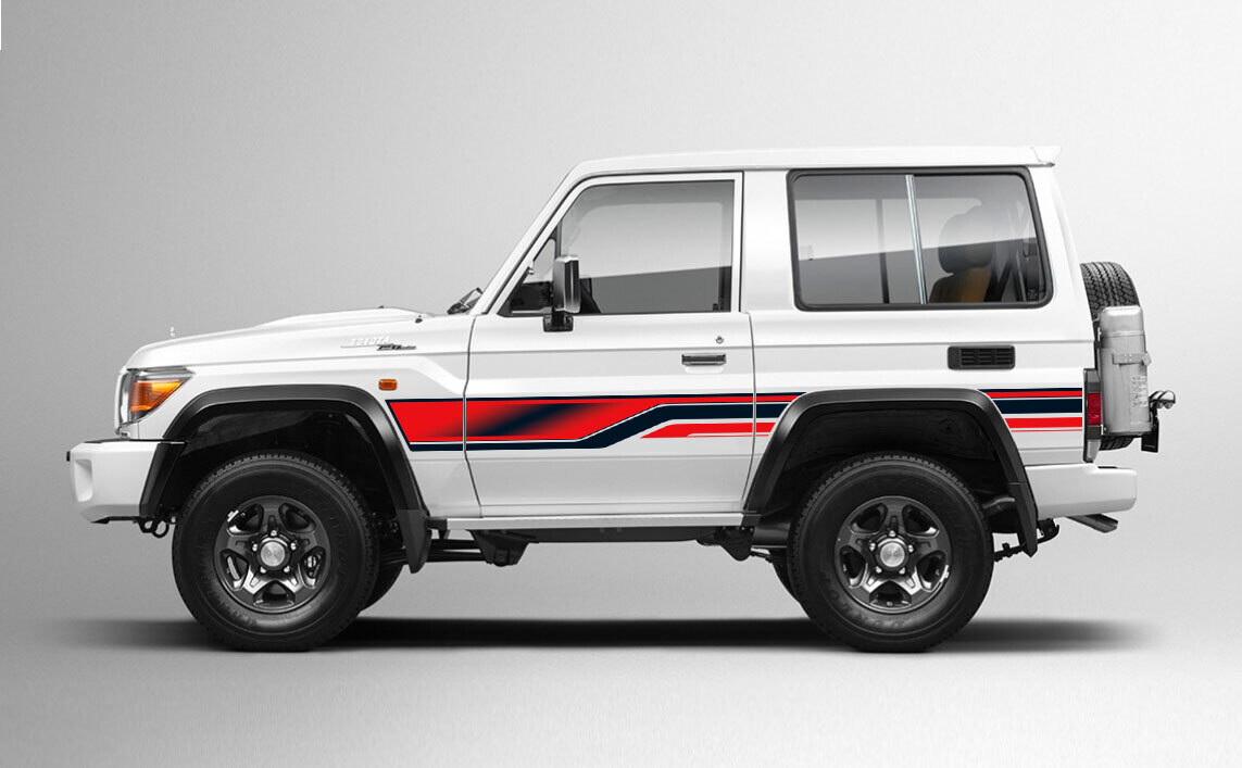 MECCA BODY STRIPES KIT : TOYOTA LANDCRUISER LC71 (2023+)