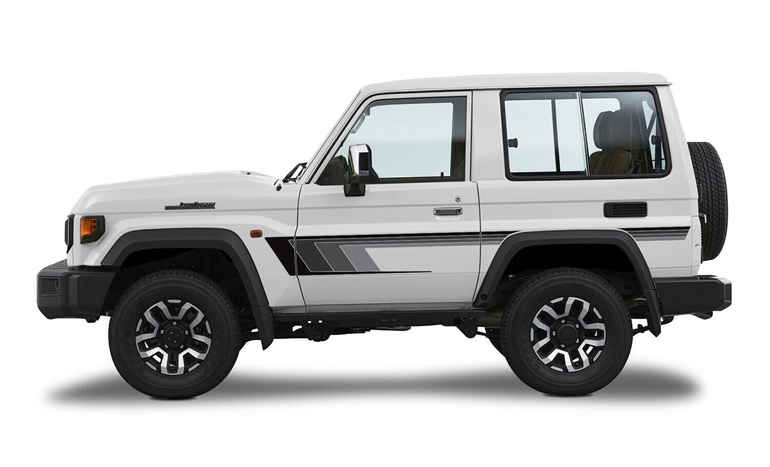 BROOME BODY STRIPES KIT : TOYOTA LANDCRUISER LC71 (2023+)