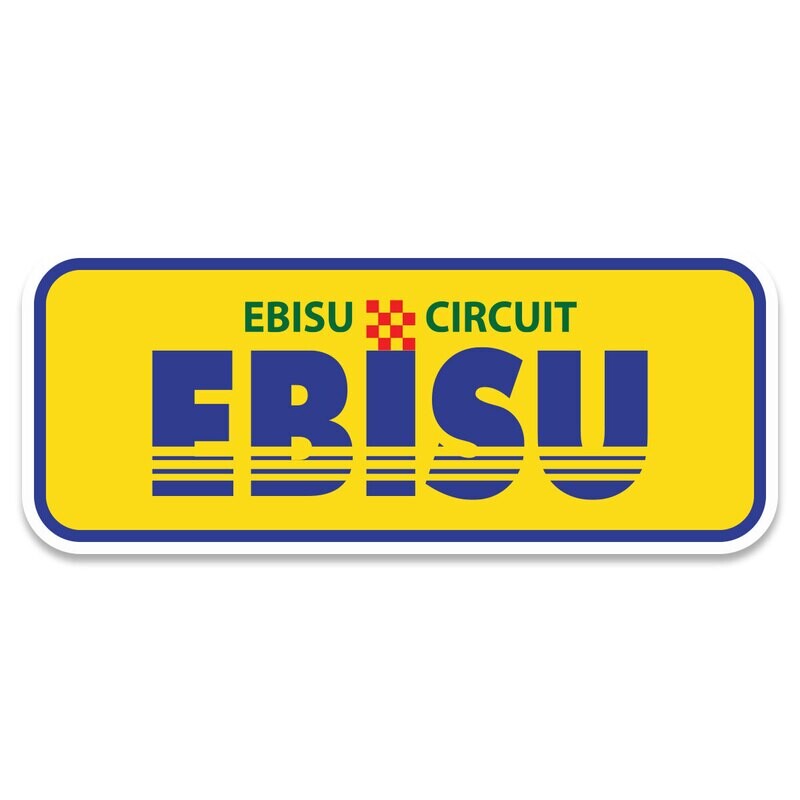 EBISU CIRCUIT HERITAGE-SERIES TRACK STICKER