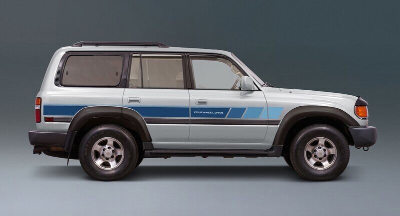 COBAR BODY STRIPE KIT : 1994-1997 80-SERIES TOYOTA LAND CRUISER
