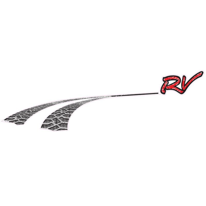 RV-TRACKS DOOR DECAL : 80-SERIES TOYOTA LAND CRUISER