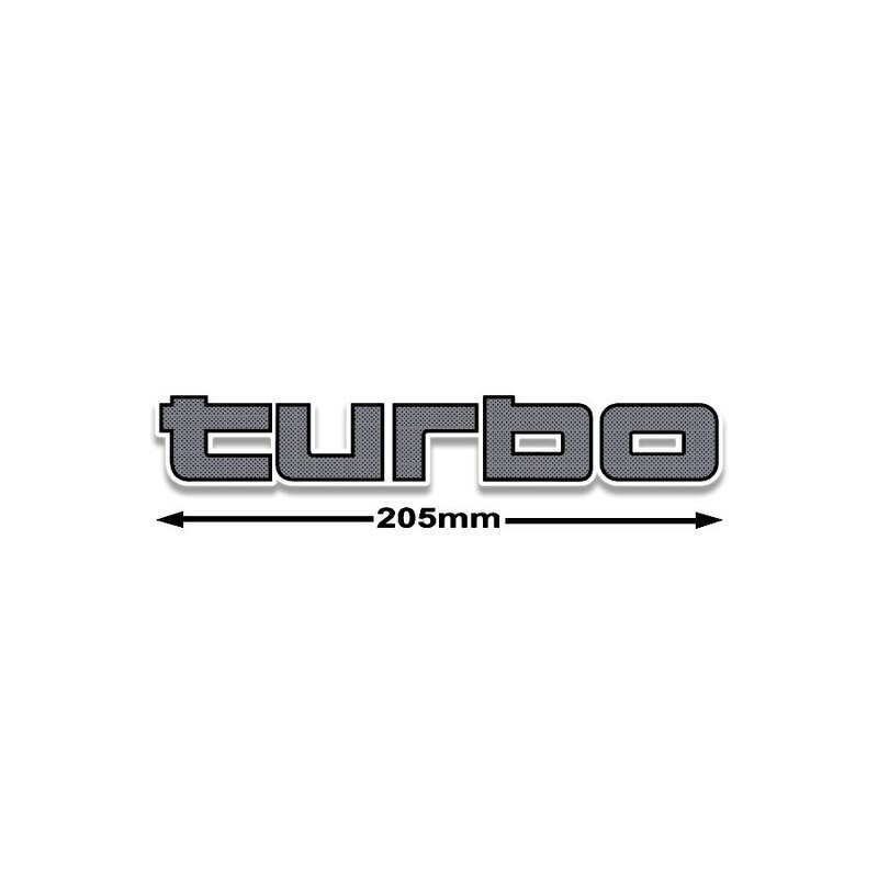 TURBO LOWER TAILGATE DECAL : 60-SERIES LAND CRUISER
