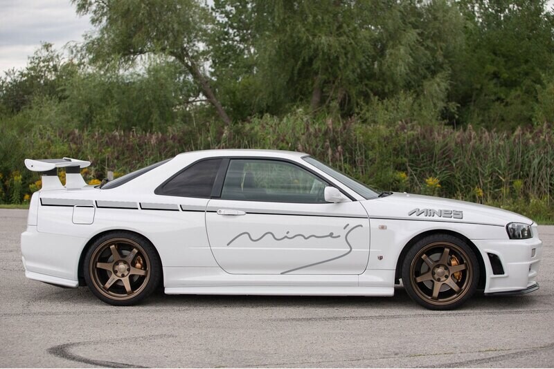 MINES INSPIRED NISSAN R34 SKYLINE BODY STRIPE KIT