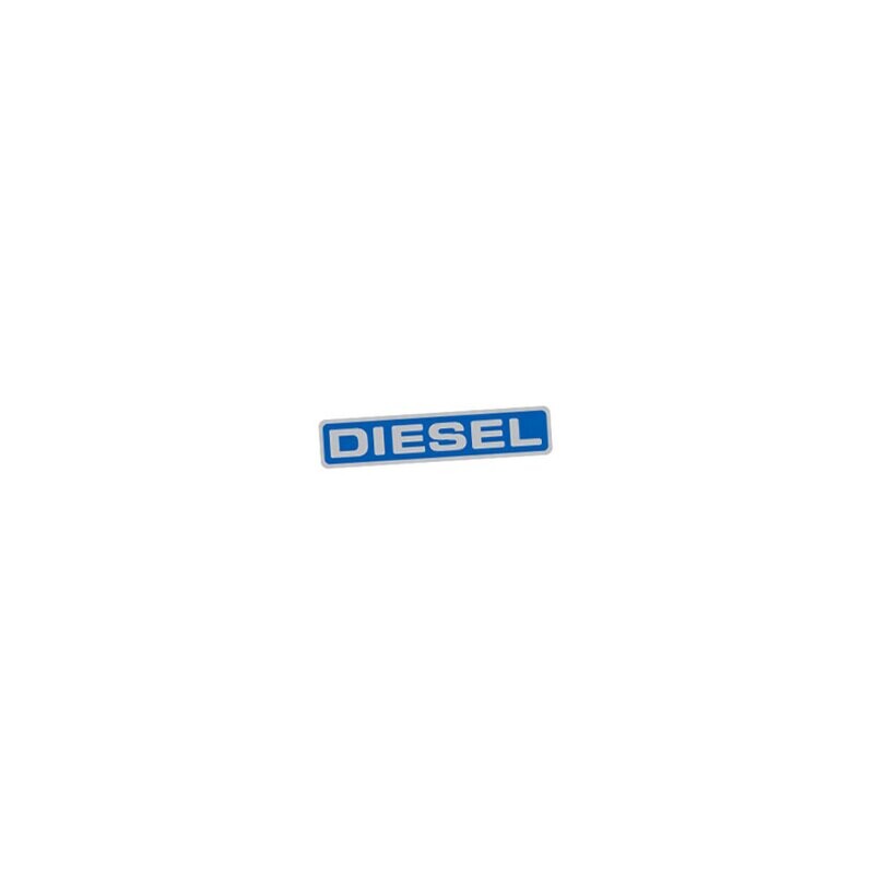 DIESEL FUEL FILLER DOOR DECAL : MQ/MK/160 NISSAN PATROL