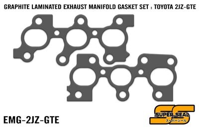 SUPER SEAL GRAPHITE LAMINATED EXHAUST MANIFOLD GASKET SET : TOYOTA 2JZ-GTE