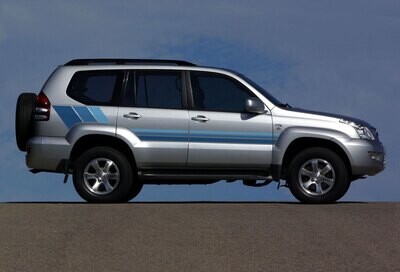 SEATTLE BODY STRIPES KIT : 120-SERIES  TOYOTA LAND CRUISER PRADO