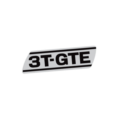ENGINE NAMEPLATE : 3T-GTE