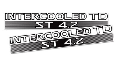 INTERCOOLED ST 4.2 DOOR DECAL SET : NISSAN PATROL (GU)