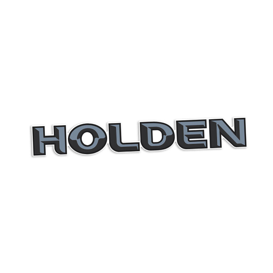 &quot;HOLDEN&quot; TAILGATE DECAL : HOLDEN RODEO (TF)