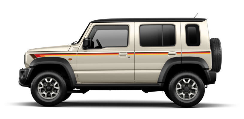 BROOME BODY DECAL KIT : SUZUKI JIMNY XL WAGON (JC74)