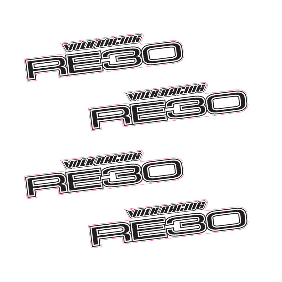 WHEEL RESTORATION DECAL SET : RAY&#39;S VOLK RE30