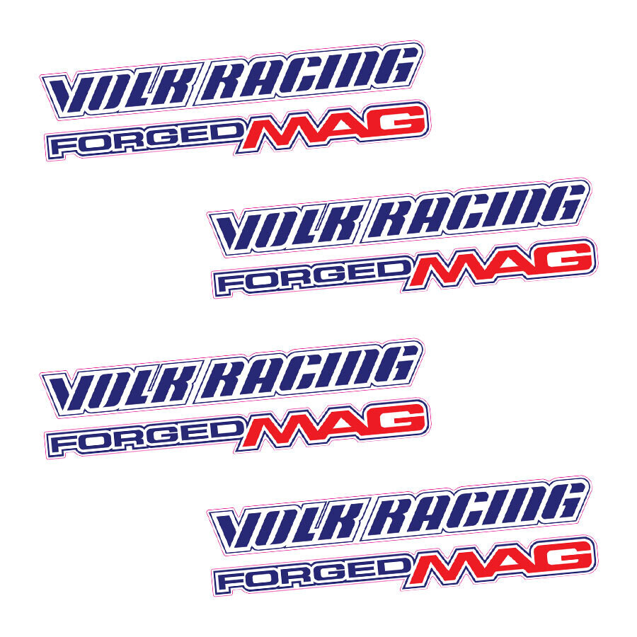 WHEEL RESTORATION DECAL SET : RAY&#39;S VOLK TE37 (FORGED MAG)