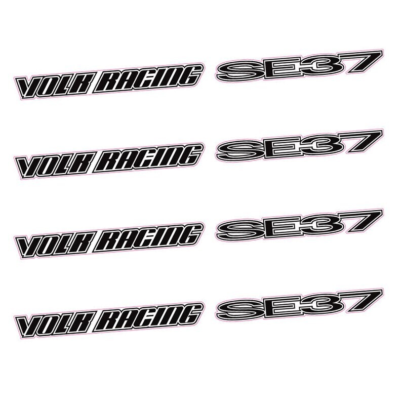 WHEEL RESTORATION DECAL SET : RAY&#39;S VOLK SE37