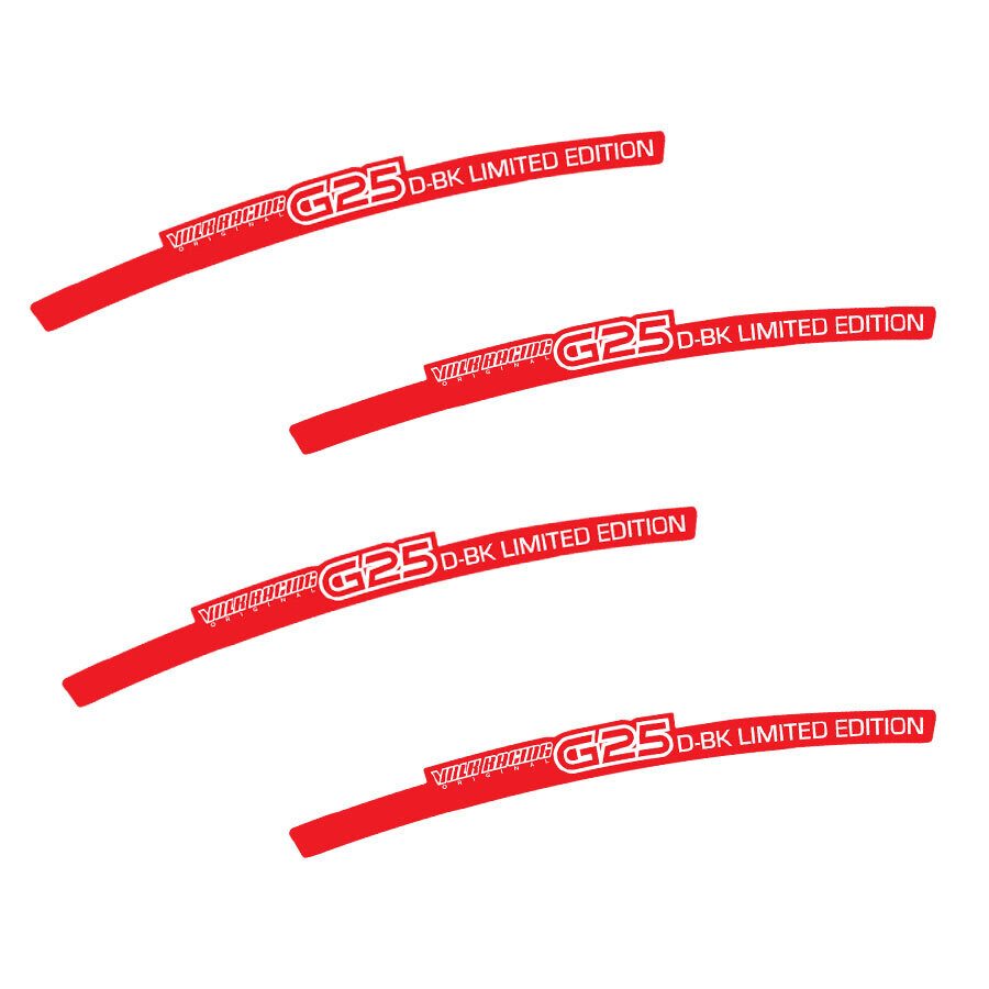 WHEEL RESTORATION DECAL SET : RAY&#39;S VOLK RACING G25