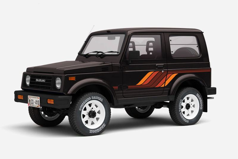 WINTON BODY STRIPE DECAL KIT : SUZUKI JIMNY/SIERRA/SAMURAI (SJ-SERIES) (1981-1995​)