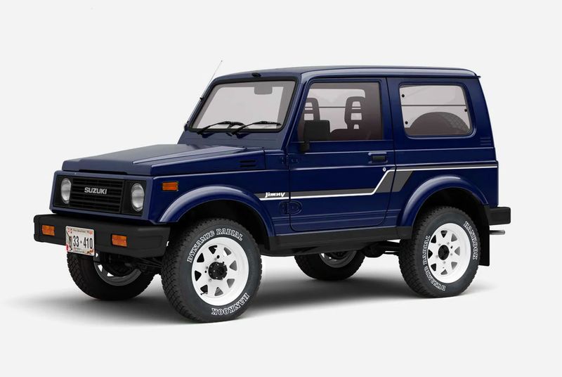 ORBOST BODY STRIPE DECAL KIT : SUZUKI JIMNY/SIERRA/SAMURAI (SJ-SERIES) (1981-1995​)