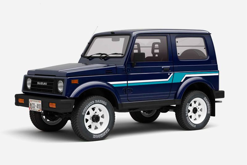 NARA BODY STRIPE DECAL KIT : SUZUKI JIMNY/SIERRA/SAMURAI (SJ-SERIES) (1981-1995​)