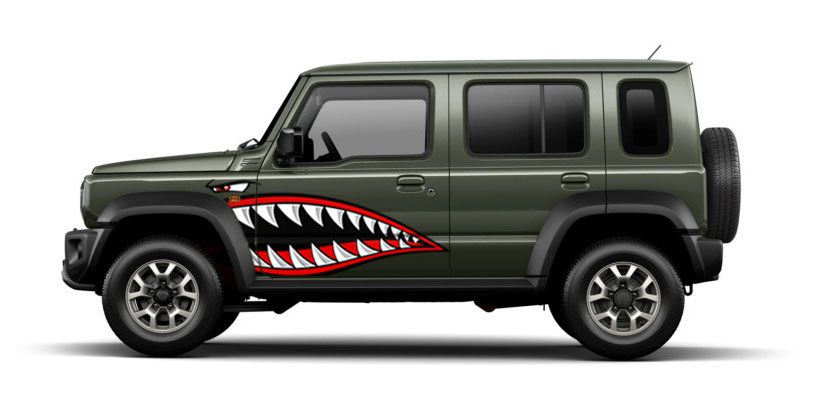 FLYING TIGER BODY DECAL KIT : SUZUKI JIMNY XL WAGON (JC74)