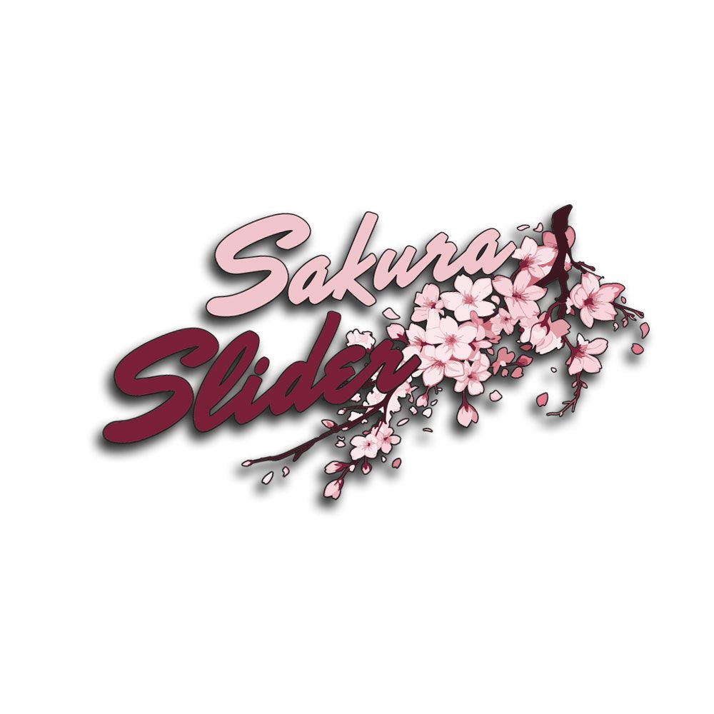 SAKURA SLIDER CLEAR DIE-CUT