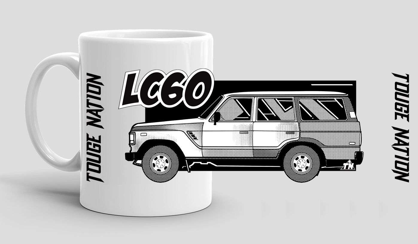 TOUGE NATION COFFEE MUG : TOYOTA LAND CRUISER 60-SERIES