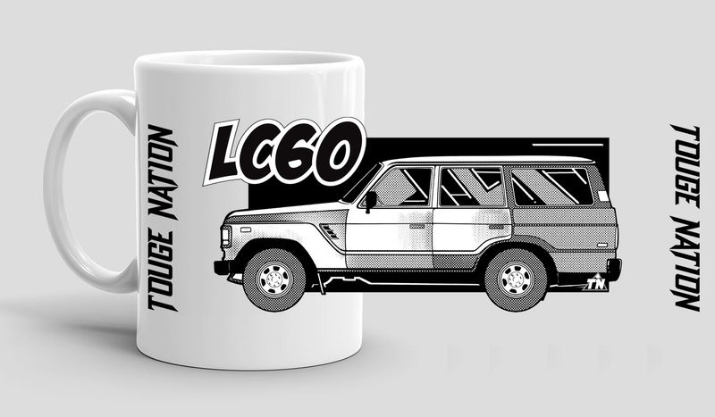TOUGE NATION COFFEE MUG : TOYOTA LAND CRUISER 60-SERIES