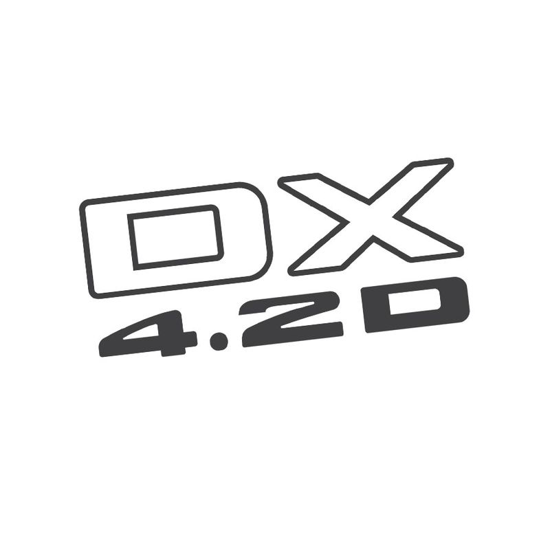 DX 4.2D DOOR DECAL : GQ NISSAN PATROL UTILITY