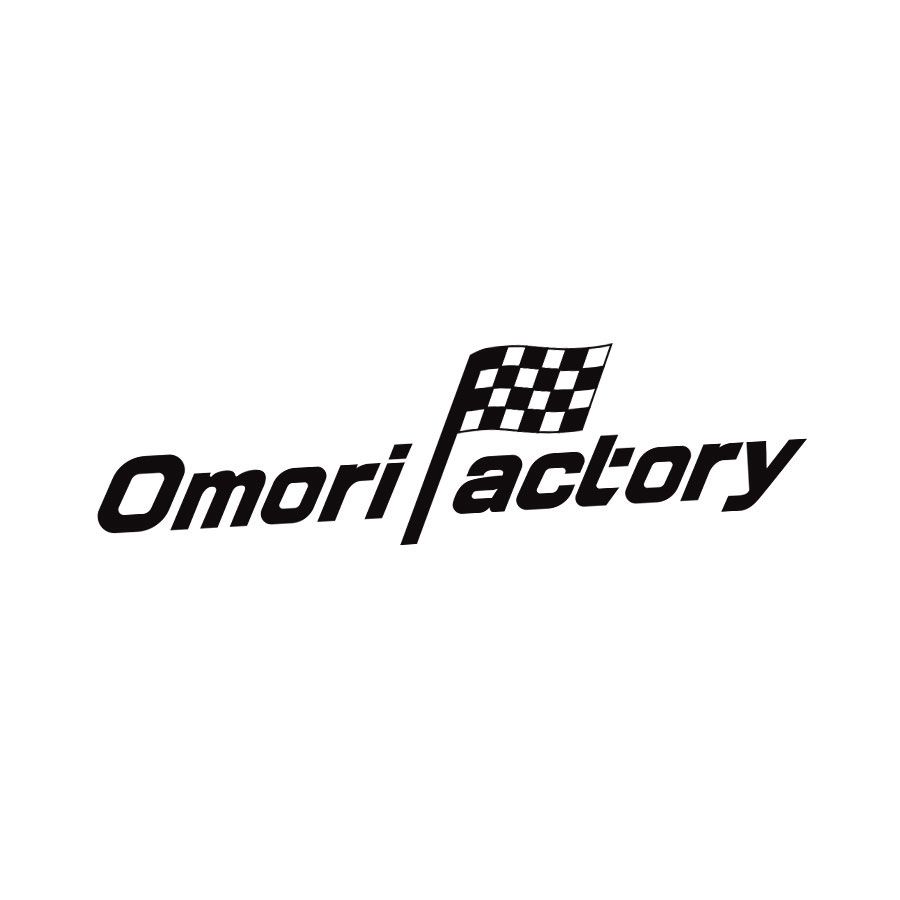 OMORI FACTORY FENDER DECAL : NISSAN SKYINE R34 (100mm) (Pre-2008 Version)