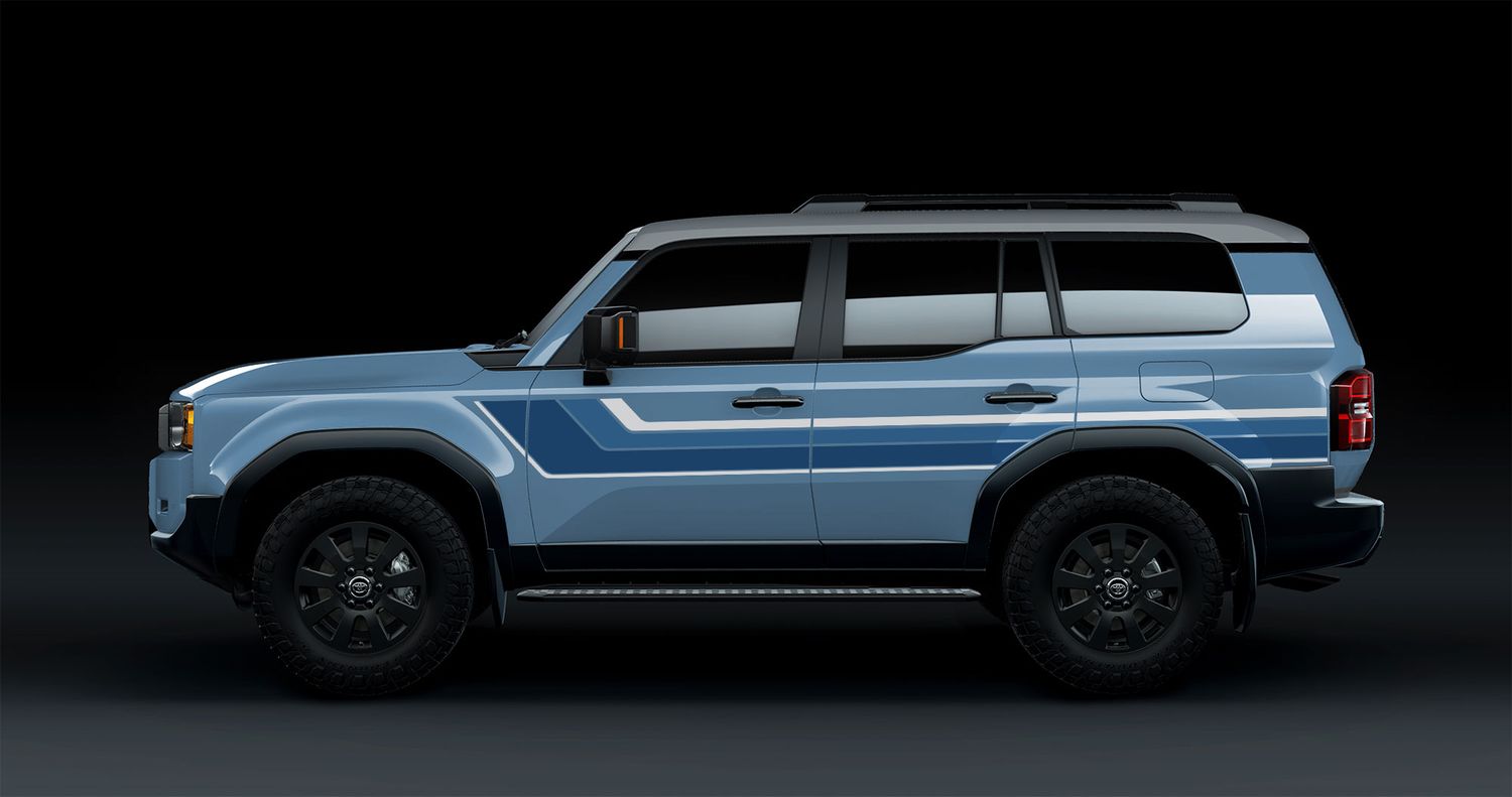 RENMARK BODY STRIPE KIT : 250-SERIES TOYOTA LAND CRUISER PRADO (2024+)